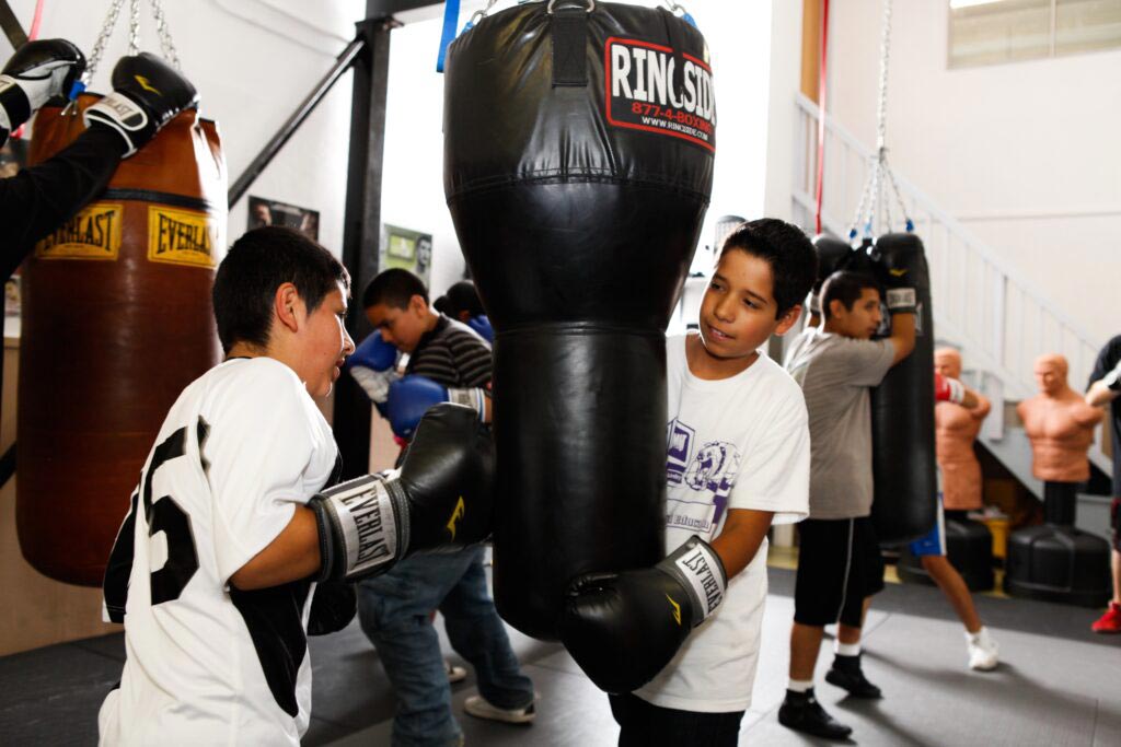 Dallas Fight Club Youth Boxing Class | Self Made Training Facility (SMTF) Boxing Gym